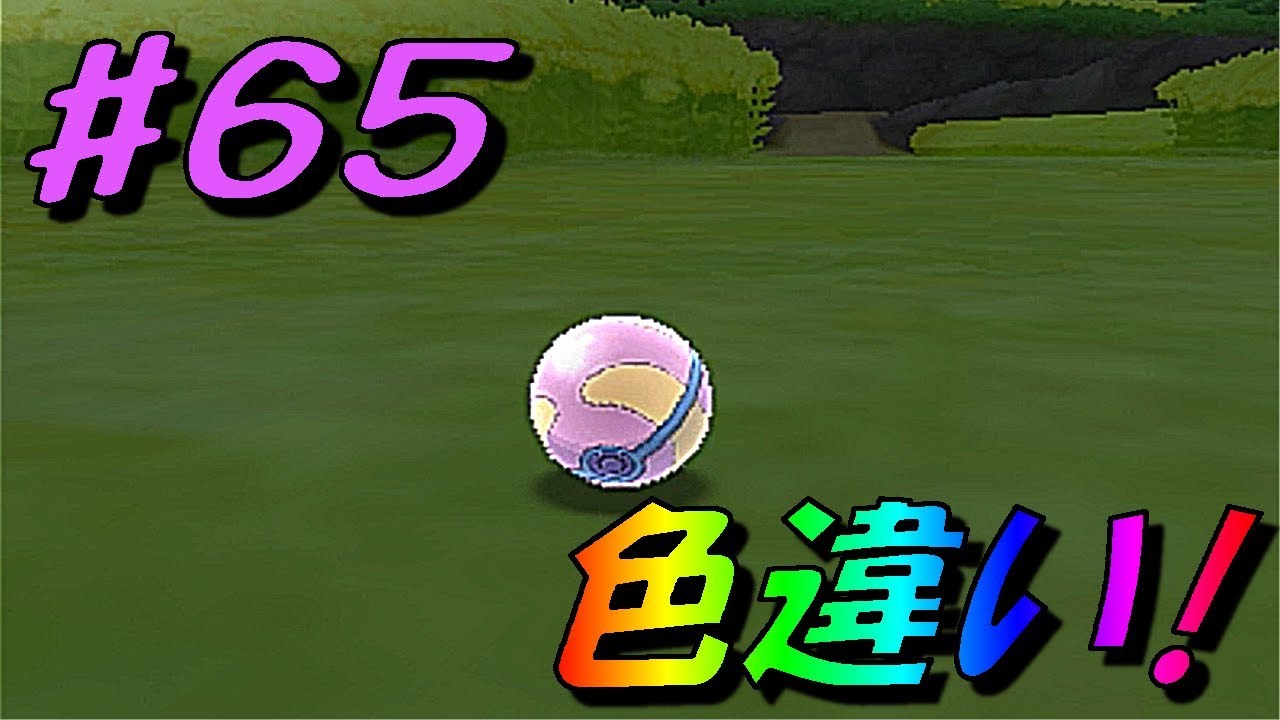 ポケモン ウルトラサン・ムーン]（色違い）色違いは目と下半身に注目