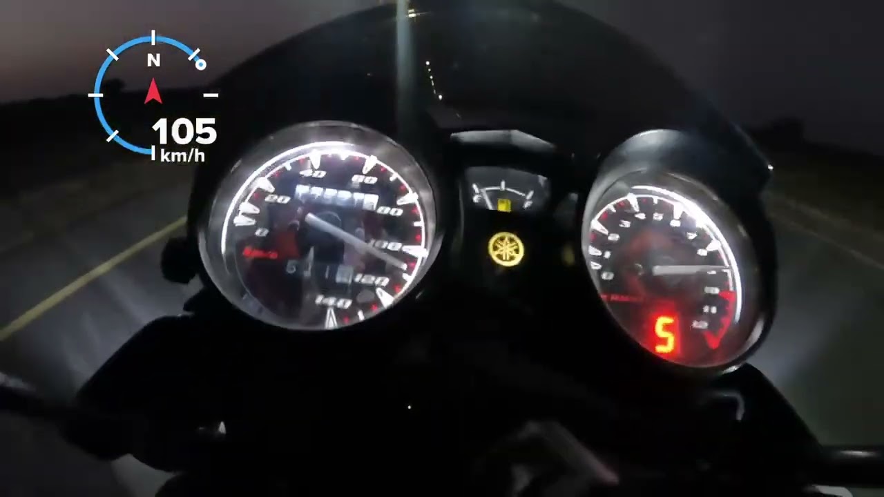 Drag Race of YBR and CG 125