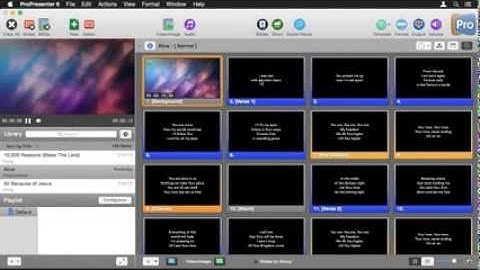 ProPresenter 6: My First Presentation