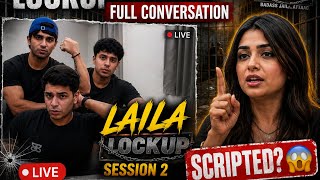 Varun Yadav Laila Lockup session 2 After Live Full conversation Lockup session 2 @aarushbhola17