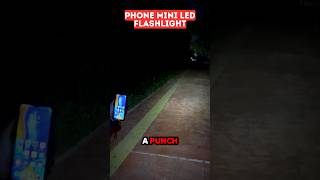 The Smallest Phone Flashlight Ever! 💡📱 #flashlight