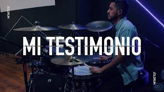 Video thumbnail of "Mi Testimonio (My Testimony) - Elevation Worship - Drum Cover by Otoniel Laínez"