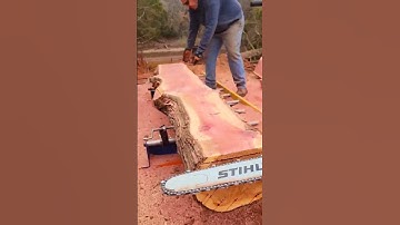 Eastern red cedar logs milled to lumber