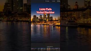 Luminar Neo Licht-Tiefe im Vorher/Nachher #luminarneo #skylum #luminarmobile #lichttiefe