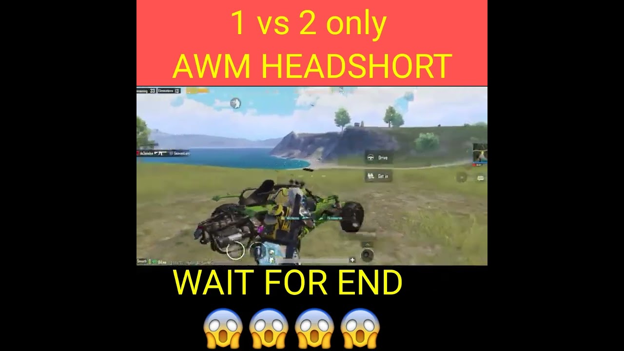 AWM ONLY  1 VS 2 CLUTCH 😱😱 PUBG MOBILE || 