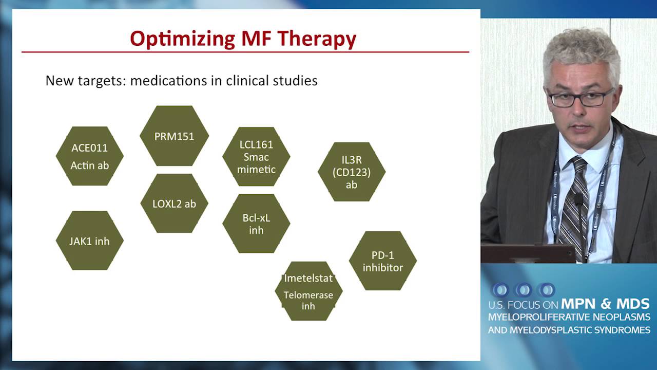 Novel Agents and Combination Therapies in Myelofibrosis - YouTube