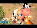 Lola la vaca 1 hora y las mejores canciones infantiles para nios  looloo kids espaol