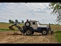 Vintage Farm Jeeps in Action