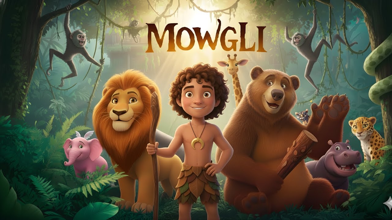 The Jungle Book Mowgli 🐒🌴 Bedtime Stories for Kids in English Fairy ...