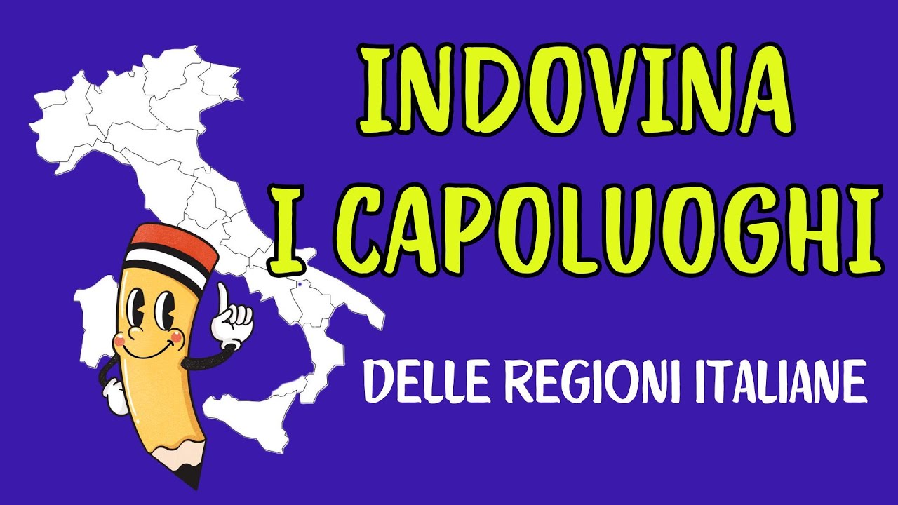 INDOVINA I CAPOLUOGHI DELLE REGIONI ITALIANE: #quiz #regioni d'#italia