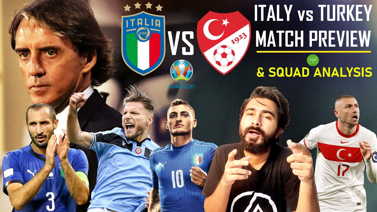 ITALY EURO 2020 Detail Squad Analysis | Italy vs Turkey Preview Euro 2021 HINDI