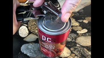 The right (wrong) way to open a can