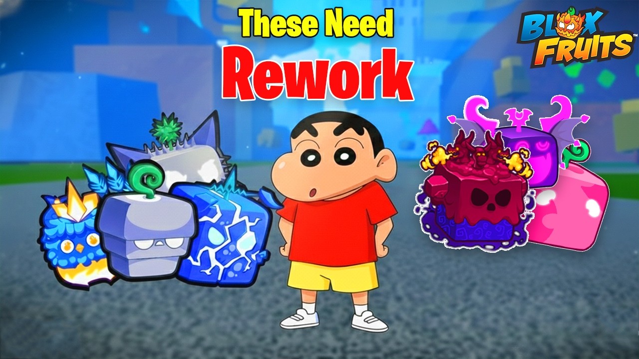 These Fruits Need Rework In Blox Fruits  😍😍