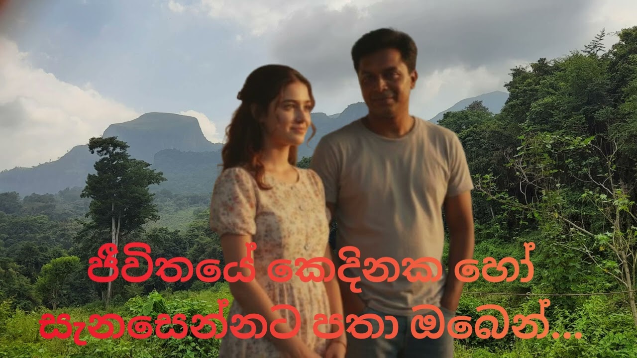 ජීවිතයේ කෙදිනක හෝ සැනසෙන්නට පතා ඔබෙන්...
