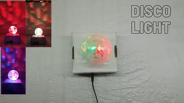 Disco Light | How to make a Sound reactive disco light | Arduino and sound sensor | Music reactive