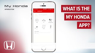 My Honda App -  Introduction 2020 screenshot 2