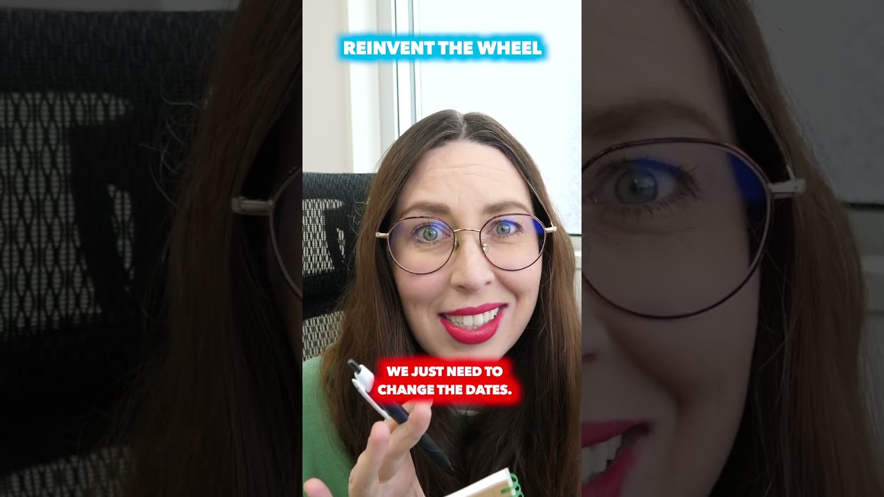 This English Idiom Will Save You Time ⏳ | Let's Not Reinvent the Wheel