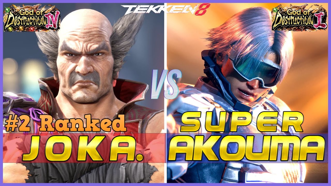 T8 ▰ JOKA (#2 Ranked Heihachi) Vs SUPER AKOUMA (Lee) ▰ Tekken 8 High Level Gameplay