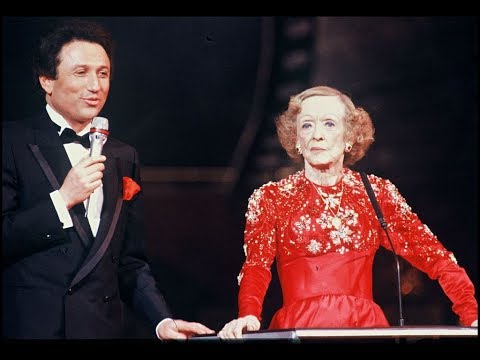 Bette Davis - Césars 1986 - Accepting Honorary Award in French