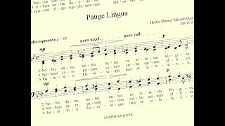 Pange Lingua Music by Hector Manuel Salcedo Becerra
