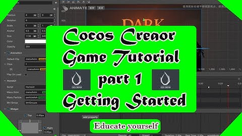 Cocos Creator Game Tutorial part 1 Getting Started