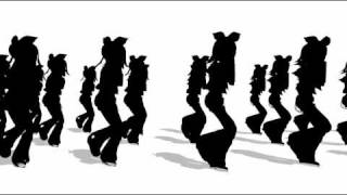 MMD - Rin clones dancing GEE