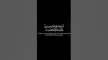 اية05 من سورة البقرة|سورة البقرة مقسمة آية بآية|
