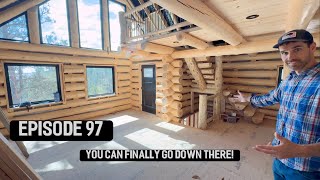 Building our own Log Home #logcabin #cabin #homestead #diy #offgrid