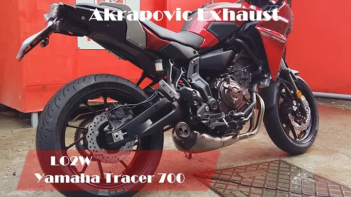 Top 5 Full Exhaust Sound Yamaha Tracer 700 / Akrapovic, MIVV, Arrow, SC-Project