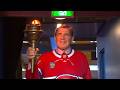 Serge Savard Brings the Torch to the Bell Center Faithful #nhl