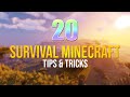 20 Essential Tips & Tricks for Minecraft Survival (1.16)