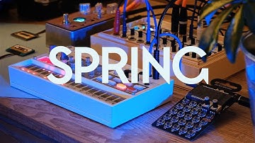 Volca Sample & PO-33 Live Jam - Spring