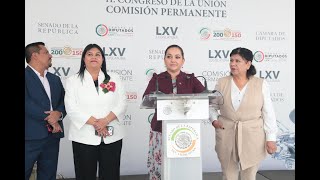 EN VIVO / Conferencia de prensa del Grupo Parlamentario de MORENA