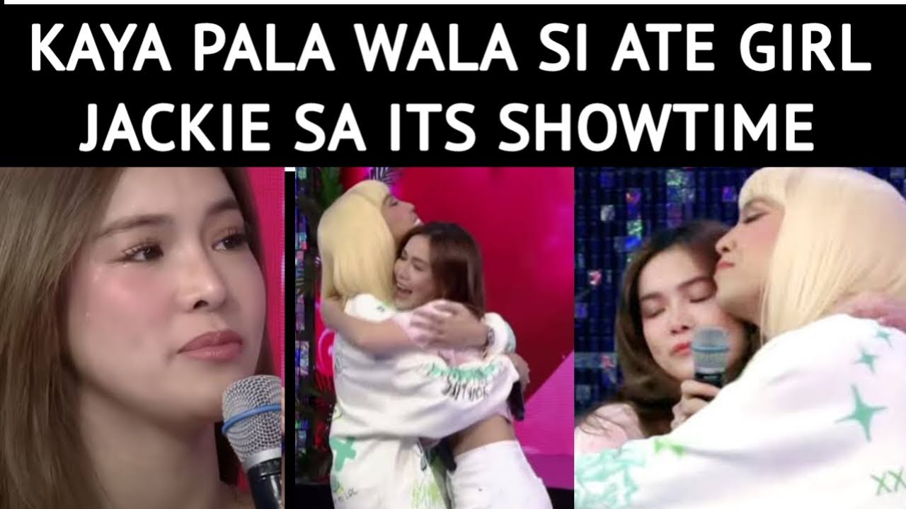 KAYA PALA WALA SI ATE GIRL JACKIE SA ITS SHOWTIME