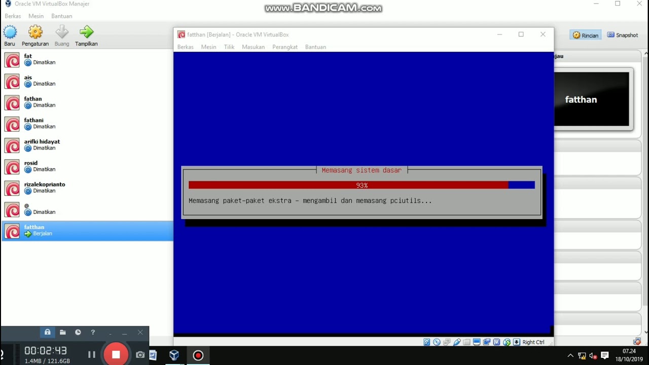 Tutorial Instalasi Linux Debian 7 Di Virtual Box - YouTube