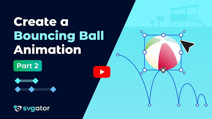 Create a Bouncing Ball Animation | Part 2 | SVGator