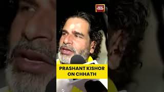 #prashantkishor Stresses Employment, says Migration Must Stop, Celebrates Chhath with Bihar Locals