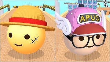 Sky Rolling Ball 3D - Levels 82 to 84