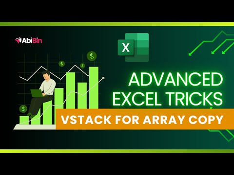 EXCEL PROS Use VSTACK for Advanced Array Functions!