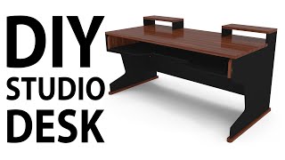 Ultimate DIY Home Studio Desk