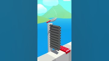 Slice It All Gameplay! Satisfying ASMR slicing game Level 384 #sliceltall #shorts