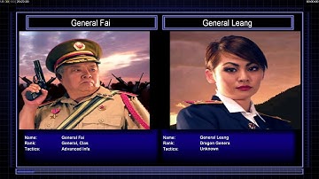 Infantry VS Leang (Hard) - C&C Zero Hour Speedrun