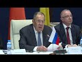 С.Лавров на заседании СМИД Россия – Конфедерация государств Сахеля, Ниамей, 8 июля 2026 года