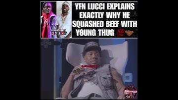 YFN Lucci Explains Exactly Why He Squashed Beef With Young Thug.#rap #yfnlucci #ysltrial #fyp #beef