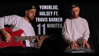 YUNGBLUD, Halsey ft. Travis Barker - 11 Minutes (Drum cover) Vladimir Zinovev