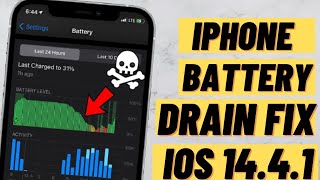 iOS 14.4 / iOS 14.4.1 - iPhone Battery Drain Fast Fixed