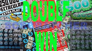 $10 South Carolina scratch tickets 2 wins💰🤑🤑