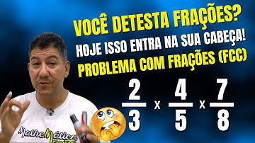 PROBLEMA DE MATEMÁTICA DE CONCURSO COM FRAÇÃO | Prof  Robson Liers | Mathematicamente