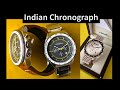 HMT Indian Chronograph 45mm Double Unboxing Quartz FGSL & FGSS 12 BRW Leather & Steel Strap Watch