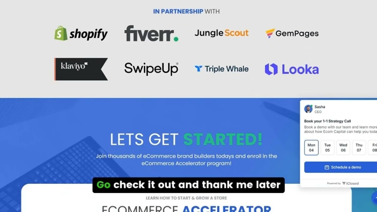 Ecom Capital Review - Is The Mentorship Worth it or Not Really?